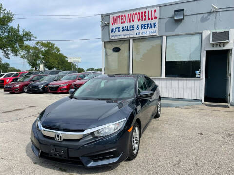 2018 Honda Civic for sale at United Motors LLC in Saint Francis WI