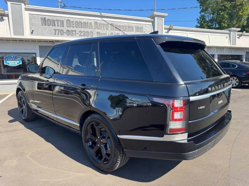 2017 Land Rover Range Rover HSE