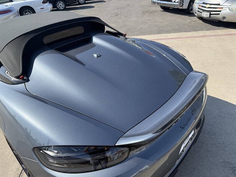 2024 Porsche 718 Boxster Spyder RS