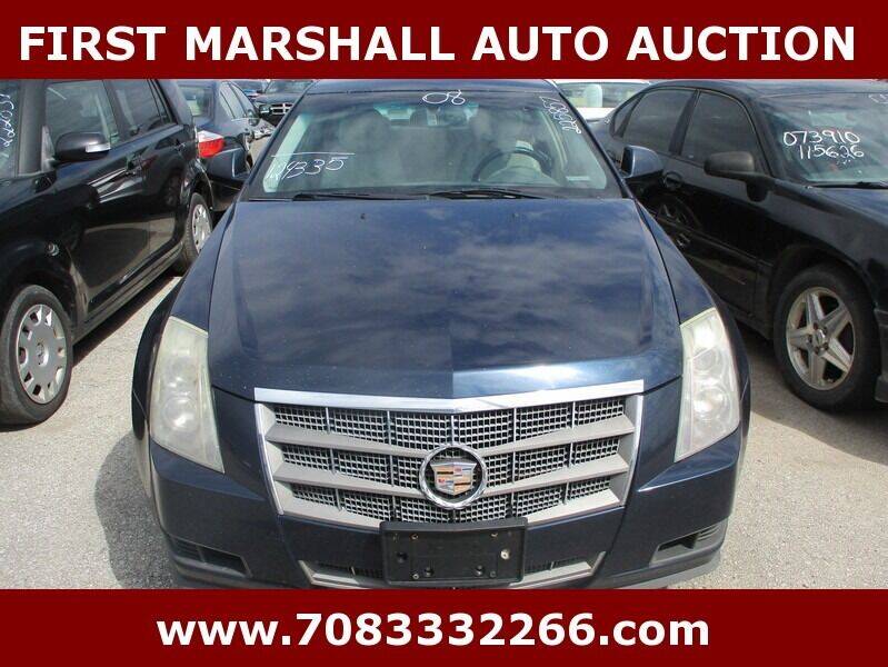 2008 Cadillac CTS for sale at First Marshall Auto Auction in Harvey IL