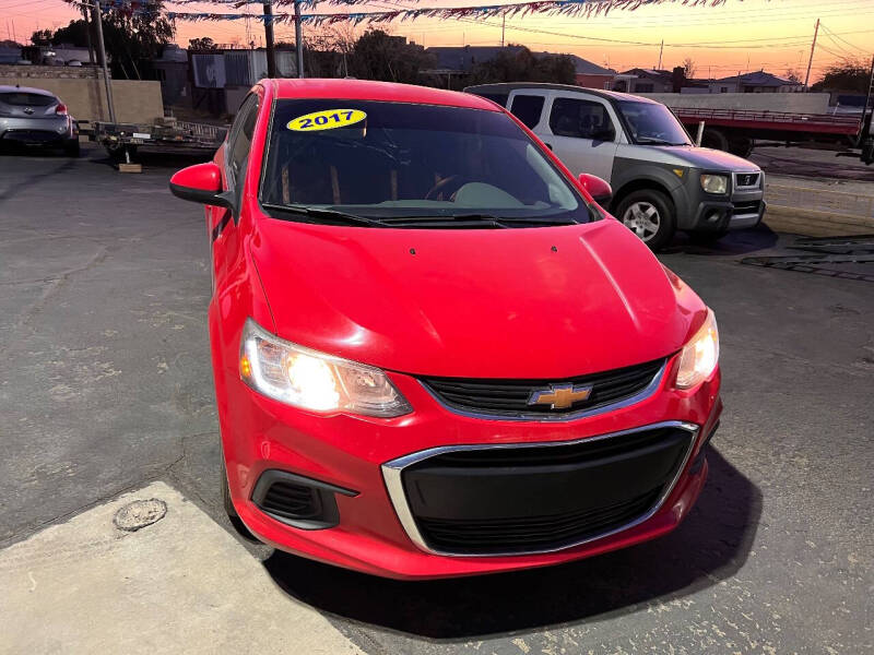 2017 Chevrolet Sonic for sale at CURIEL'S AUTO SALES LLC in Yuma AZ