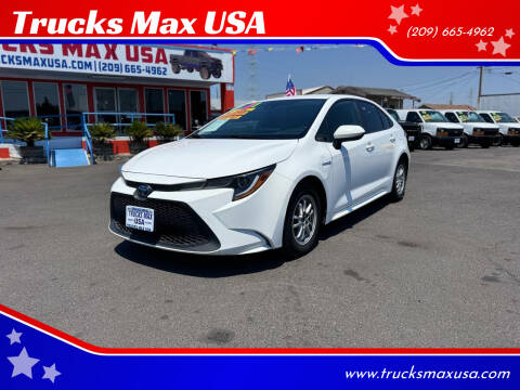 2021 Toyota Corolla Hybrid for sale at Trucks Max USA in Manteca CA