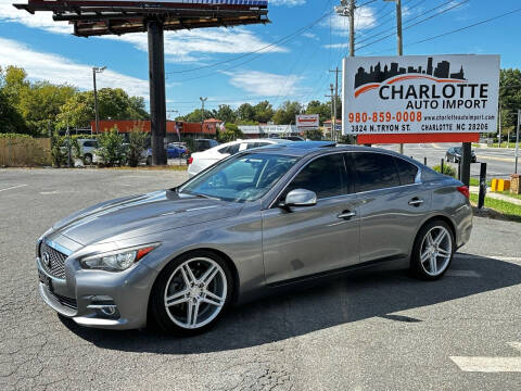 2014 Infiniti Q50 for sale at Charlotte Auto Import in Charlotte NC
