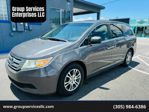 2012 Honda Odyssey for sale at Group Services Enterprises LLC in Tampa FL