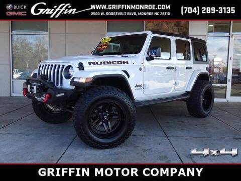 2020 Jeep Wrangler Unlimited for sale at Griffin Buick GMC in Monroe NC