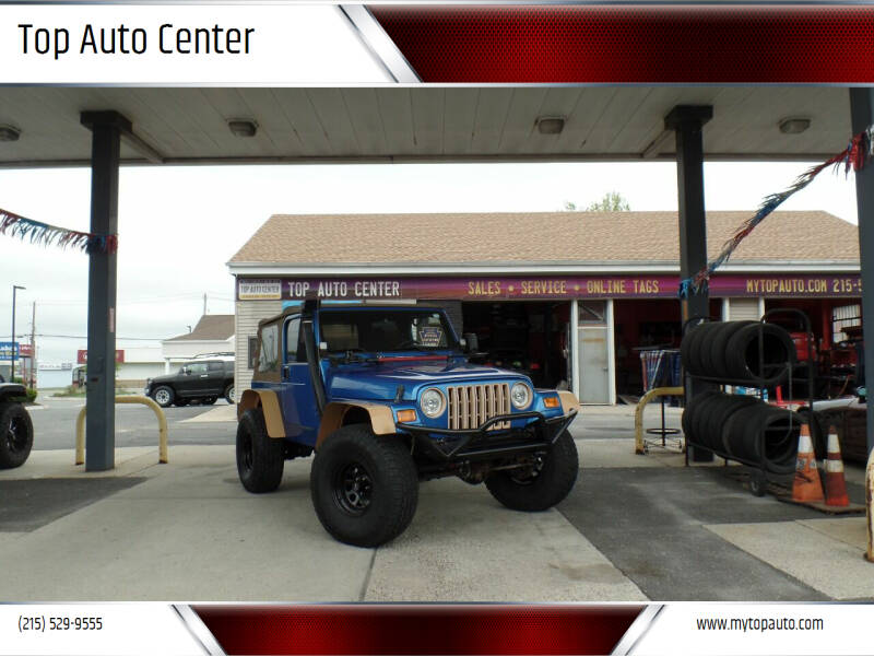 2003 Jeep Wrangler for sale at Top Auto Center in Quakertown PA
