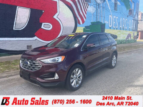 2021 Ford Edge for sale at D3 Auto Sales in Des Arc AR