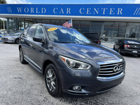 2013 Infiniti JX35 for sale at WORLD CAR CENTER & FINANCING LLC in Kissimmee FL