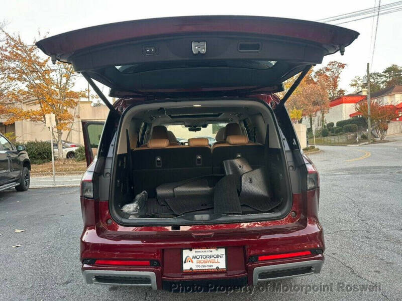 2025 Infiniti QX80 Sensory