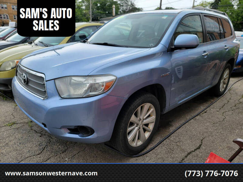 2008 Toyota Highlander Hybrid for sale at SAM'S AUTO SALES in Chicago IL