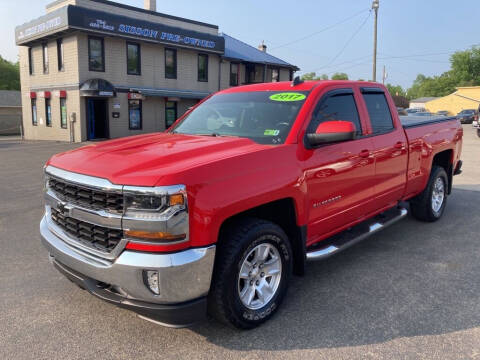 2017 Chevrolet Silverado 1500 for sale at Sisson Pre-Owned in Uniontown PA