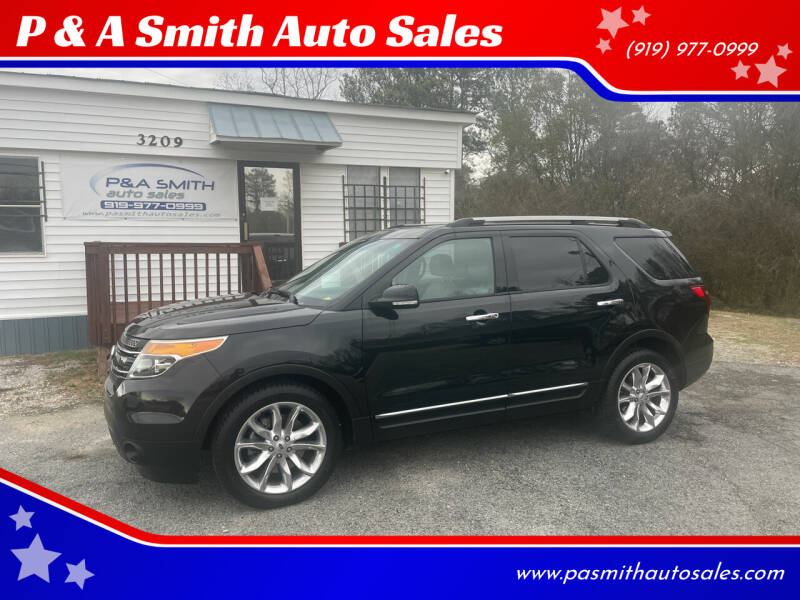 2014 Ford Explorer for sale at P & A Smith Auto Sales in Garner NC