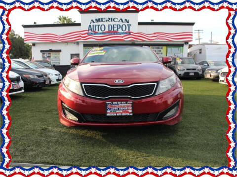 2012 Kia Optima for sale at American Auto Depot in Modesto CA