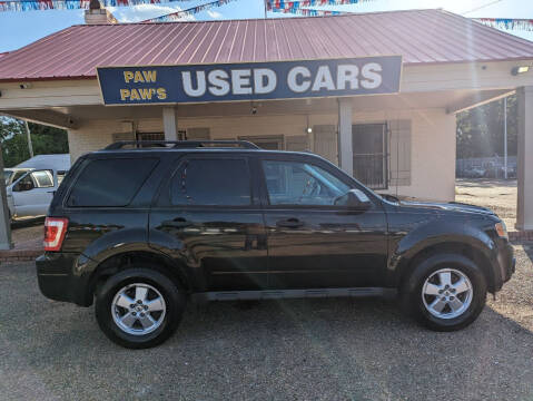 2011 Ford Escape for sale at Paw Paw's Used Cars in Alexandria LA