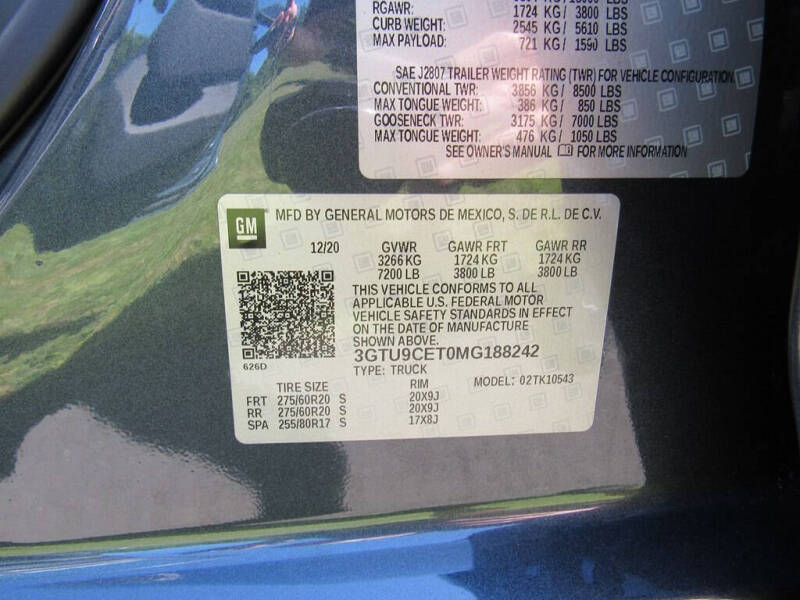 2021 GMC Sierra 1500