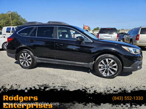 2016 Subaru Outback for sale at Rodgers Enterprises in North Charleston SC