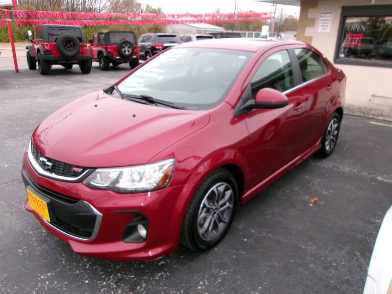 2018 Chevrolet Sonic for sale at River City Auto Sales in Cottage Hills IL