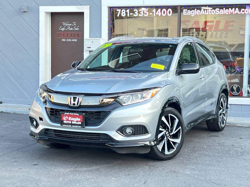 Used 2019 Honda HR-V Sport with VIN 3CZRU6H10KG701495 for sale in Holbrook, MA