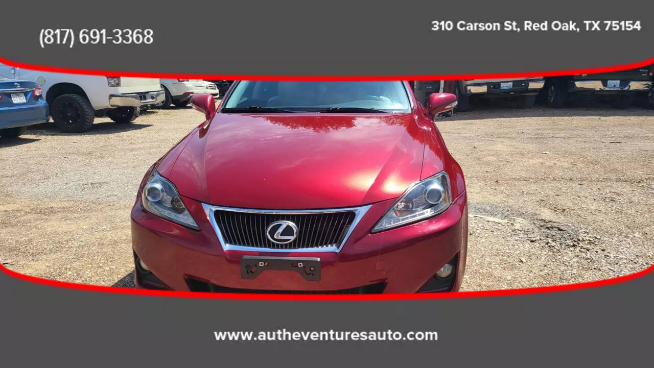 2011 Lexus IS 250 for sale at AUTHE VENTURES AUTO in Red Oak, TX