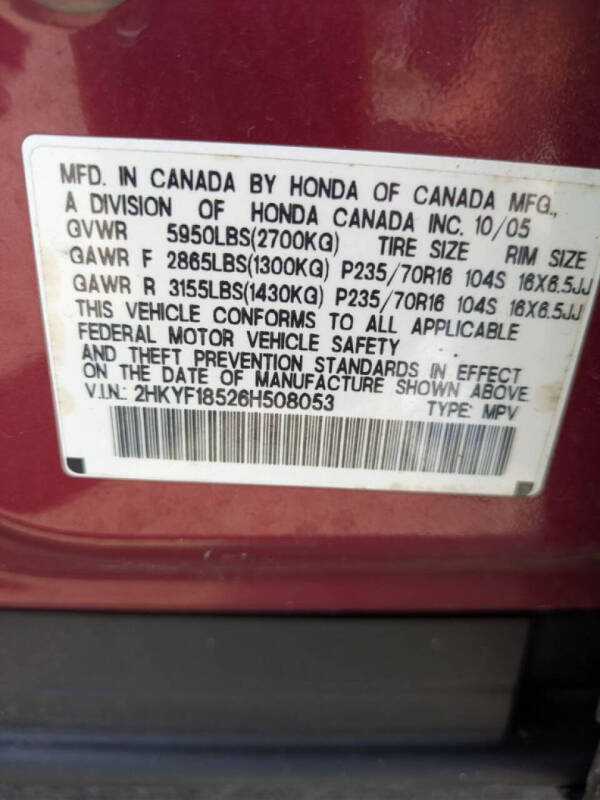 2006 Honda Pilot EX-L