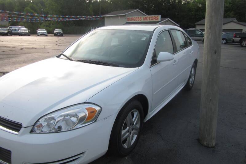 2011 Chevrolet Impala for sale at Burgess Motors Inc in Michigan City IN