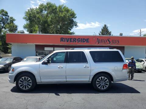 2015 Lincoln Navigator L for sale at RIVERSIDE AUTO SALES in Sioux City IA