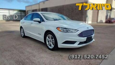 2018 Ford Fusion Hybrid for sale at Seewald Cars in Coram NY