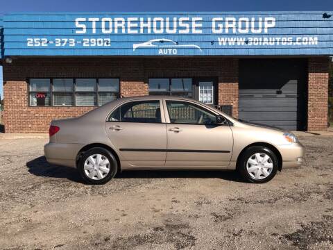 2008 Toyota Corolla for sale at Storehouse Group in Wilson NC