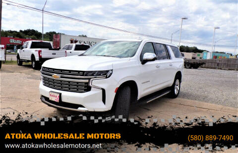 2022 Chevrolet Suburban for sale at ATOKA WHOLESALE MOTORS in Atoka OK