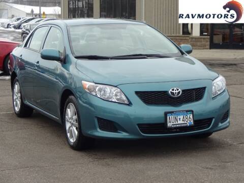 2010 Toyota Corolla for sale at RAVMOTORS - CRYSTAL in Crystal MN