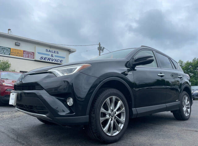 2016 Toyota RAV4 Hybrid for sale at Streeters Vehicle Sales in Plattsburgh, NY