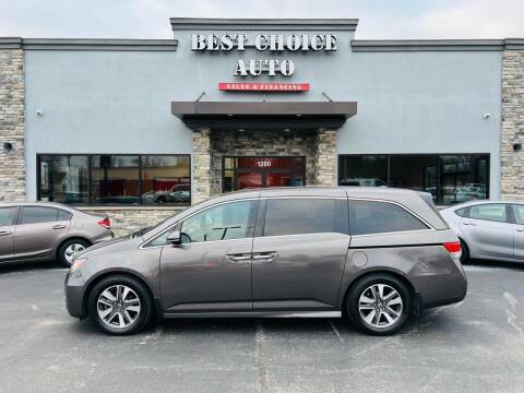 2016 Honda Odyssey for sale at Best Choice Auto in Evansville IN