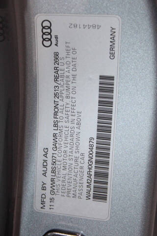 2016 Audi A5 2.0T quattro Premium Plus