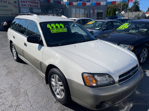 2000 Subaru Outback for sale at American Dream Motors in Everett WA