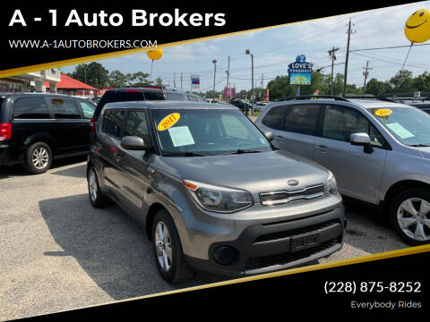 2017 Kia Soul for sale at A - 1 Auto Brokers in Ocean Springs MS