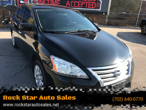 2013 Nissan Sentra for sale at ROCK STAR TRUCK & AUTO LLC in Las Vegas NV
