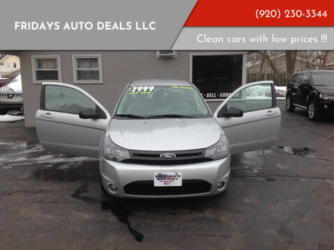 2010 Ford Focus for sale at Fridays Auto Deals LLC in Oshkosh WI