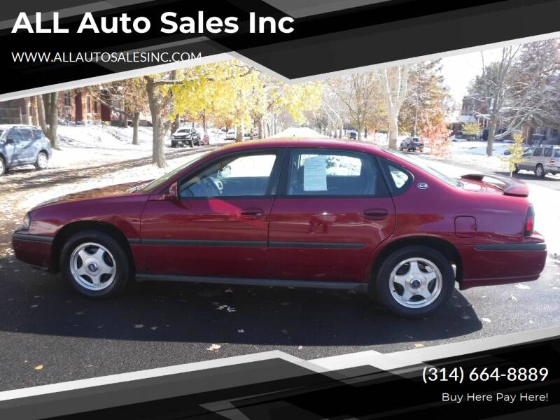 2005 Chevrolet Impala for sale at ALL Auto Sales Inc in Saint Louis MO
