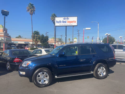 2004 Toyota 4Runner for sale at Pacific West Imports in Los Angeles CA
