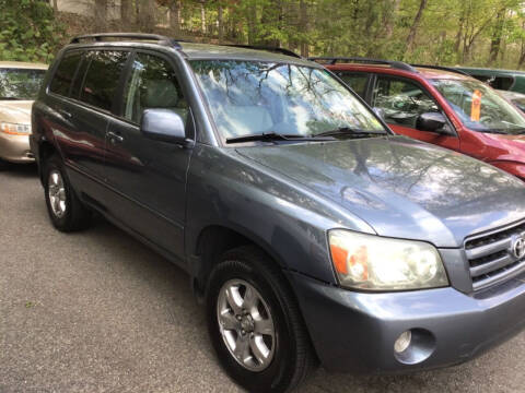 2004 Toyota Highlander for sale at Mine Hill Motors LLC in Mine Hill NJ
