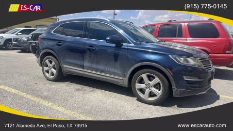 2017 Lincoln MKC for sale at Escar Auto in El Paso TX