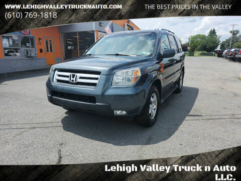 2006 Honda Pilot for sale at Lehigh Valley Truck n Auto LLC. in Schnecksville PA