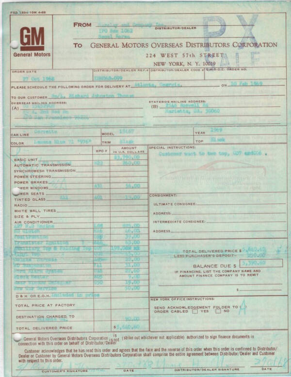 1969 Chevrolet Corvette