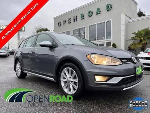 2017 Volkswagen Golf Alltrack for sale at OPEN ROAD MOTORSPORTS in Lynnwood WA