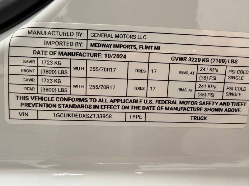 2025 Chevrolet Silverado 1500