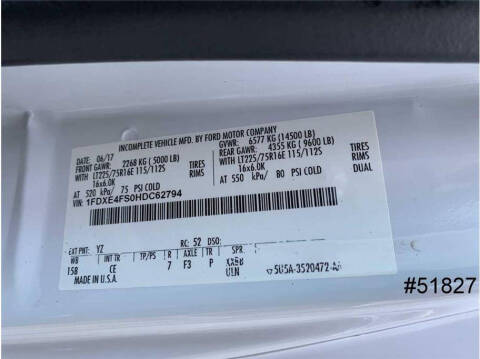 2017 Ford E-Series E-450 SD