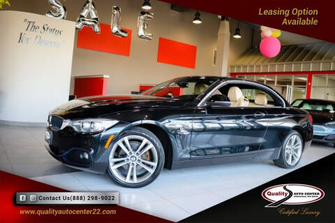 2017 BMW 4 Series for sale at Quality Auto Center of Springfield in Springfield NJ