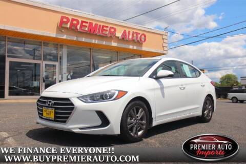 2018 Hyundai Elantra for sale at PREMIER AUTO IMPORTS - Temple Hills Location in Temple Hills MD