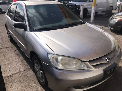 2004 Honda Civic for sale at Fiesta Motors Inc in Las Cruces NM
