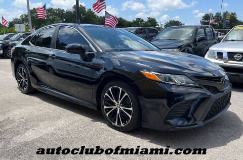 2019 Toyota Camry for sale at AUTO CLUB OF MIAMI, INC in Miami FL